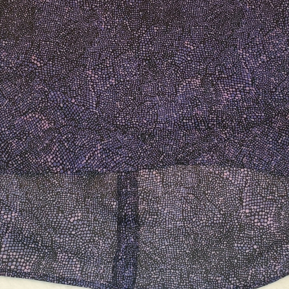 Express Maxi Skirt, Women's size Large, Elastic Waist, High Low Ruffle Skirt - Picture 9 of 10